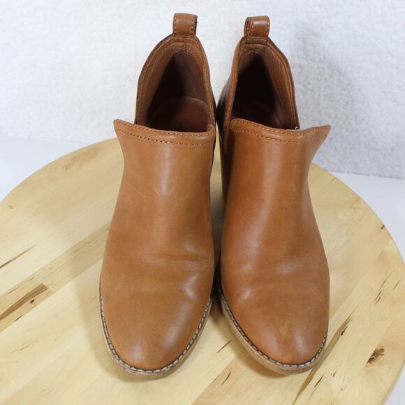 Jeffrey Campbell Ankle Boot Womens Size 8 Brown Leather Career Western Festival - Picture 2 of 10